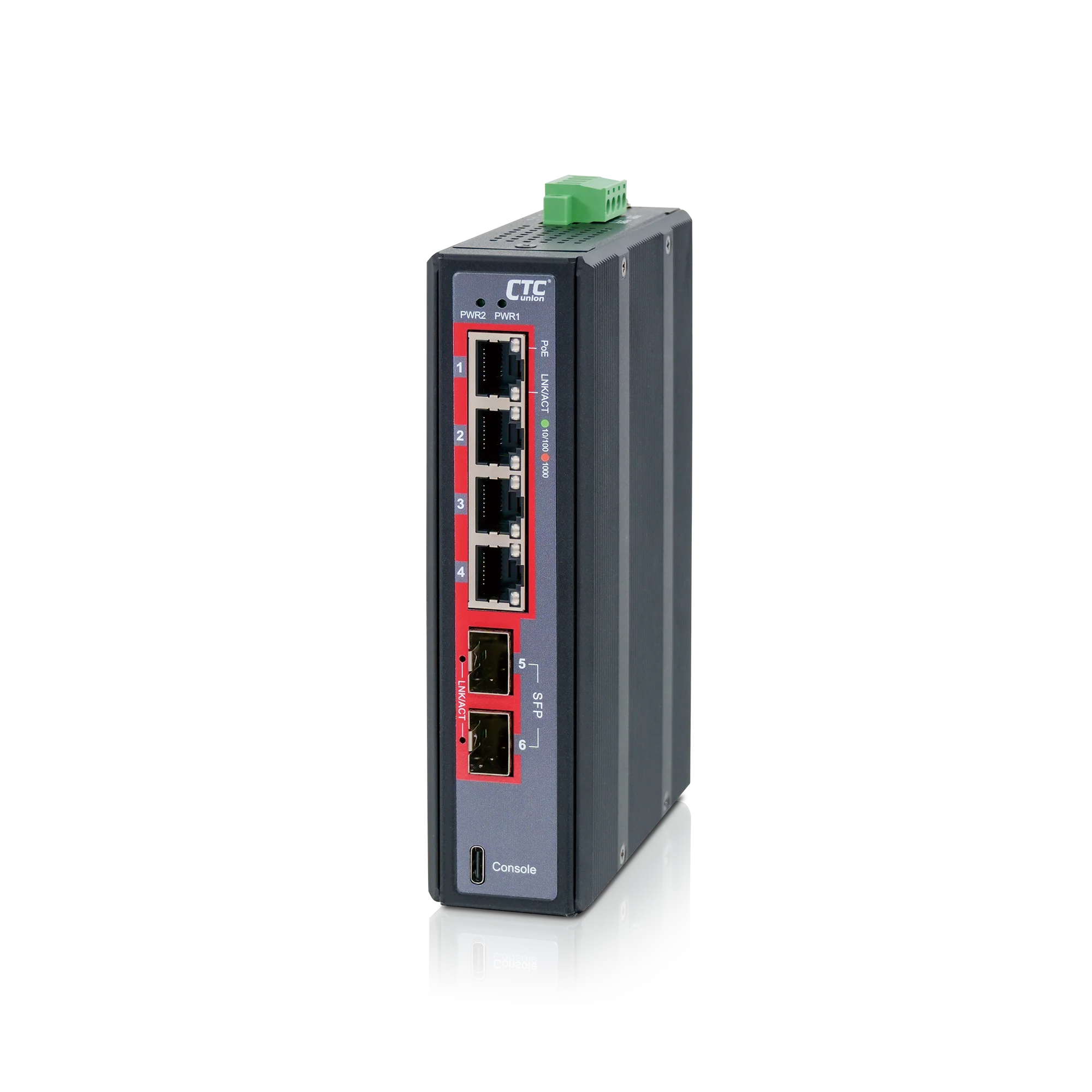 IFS-402GSW-4PB - Промышленный управляемый FE 802.3bt PoE-коммутатор